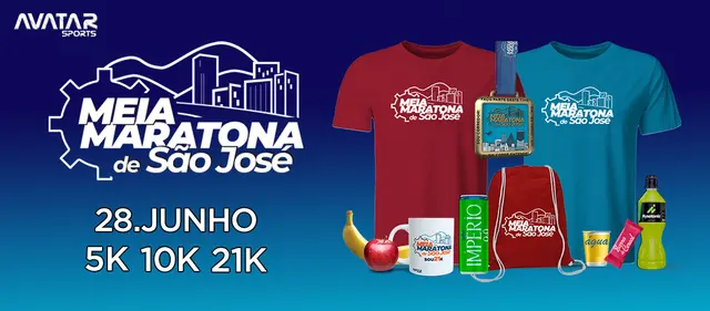 Banner Meia Maratona de Sao Jose